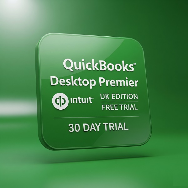 Quickbooks Desktop Pro & Premier 2002 - 2025 UK Edition Free Trial